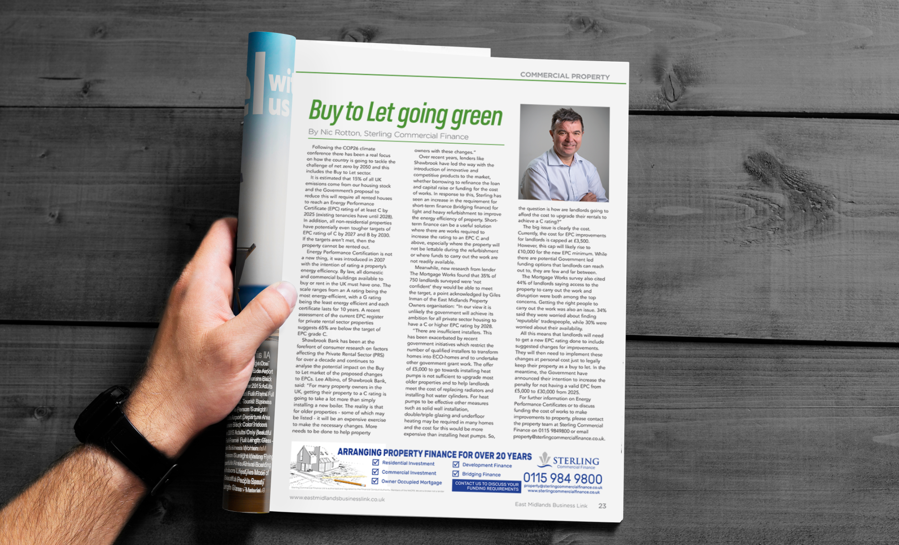 Buy to Let Business Link Article